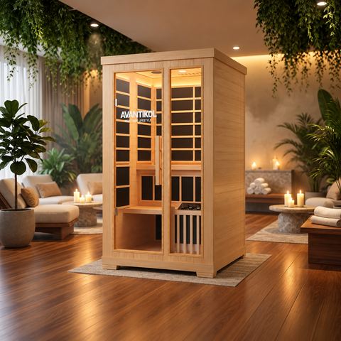 Avantikul AV2 Hybrid Infrared & Traditional Sauna