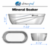 Dreampod Mineral Soaker Magnesium Soaking Tub