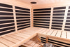 Finnleo Hallmark InfraSauna IS565 (Infrared + Traditional, 3-Person)