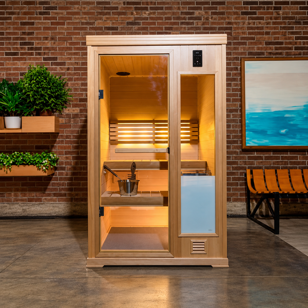 Finnleo Hallmark 44 Traditional Sauna (2-Person, 120V Plug-In)